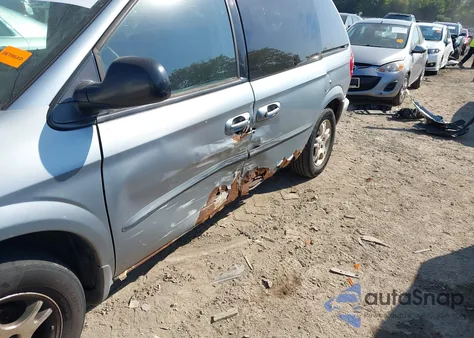 2004 Dodge Caravan Sxt из США, поврежденный, VIN 1D4GP45R24B599666